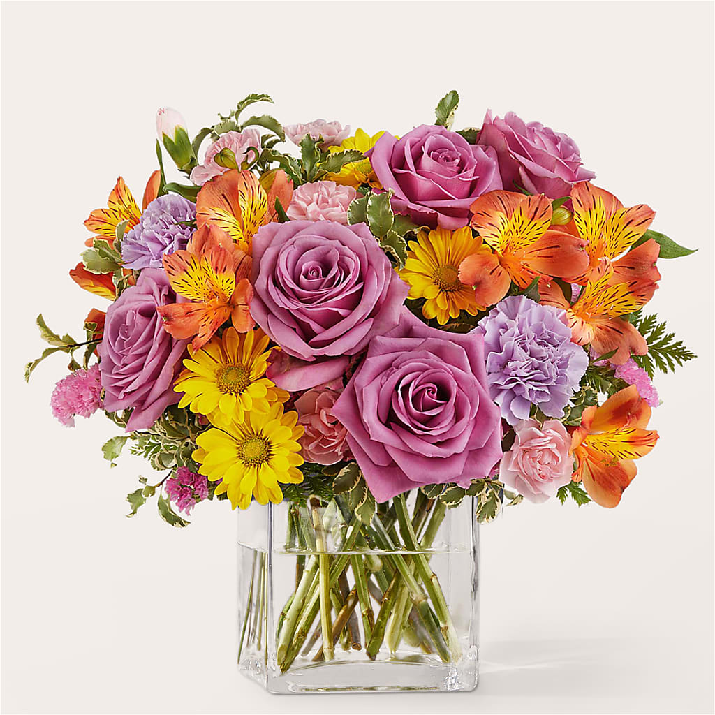 Shades of Happiness Bouquet – CARLOS BLOOMS & EVENTS, Garnerville NY