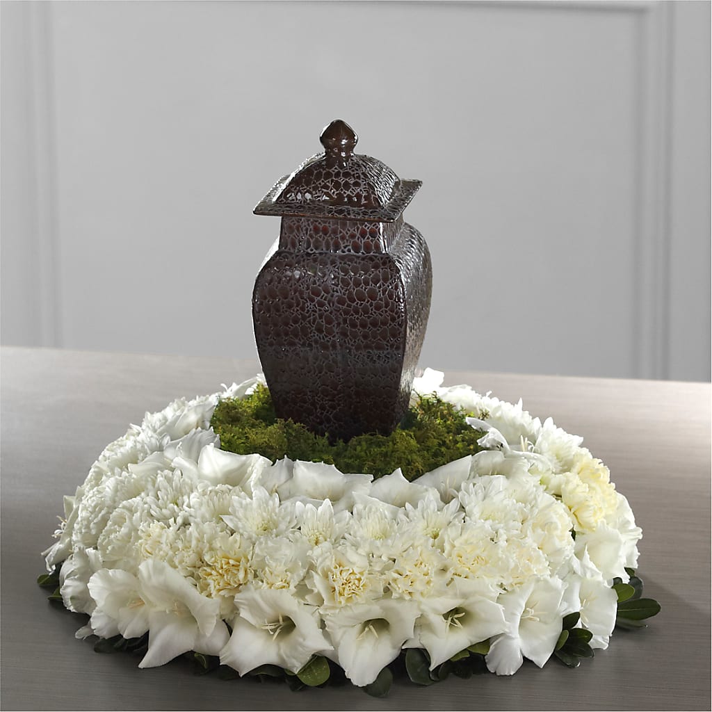 Encircling Grace Arrangement – CARLOS BLOOMS & EVENTS, Garnerville NY