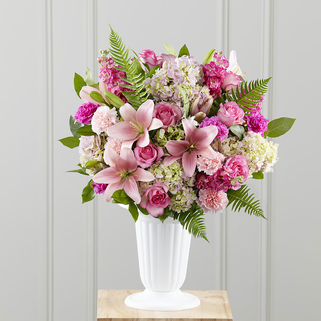 Never-Ending Love Arrangement – CARLOS BLOOMS & EVENTS, Garnerville NY