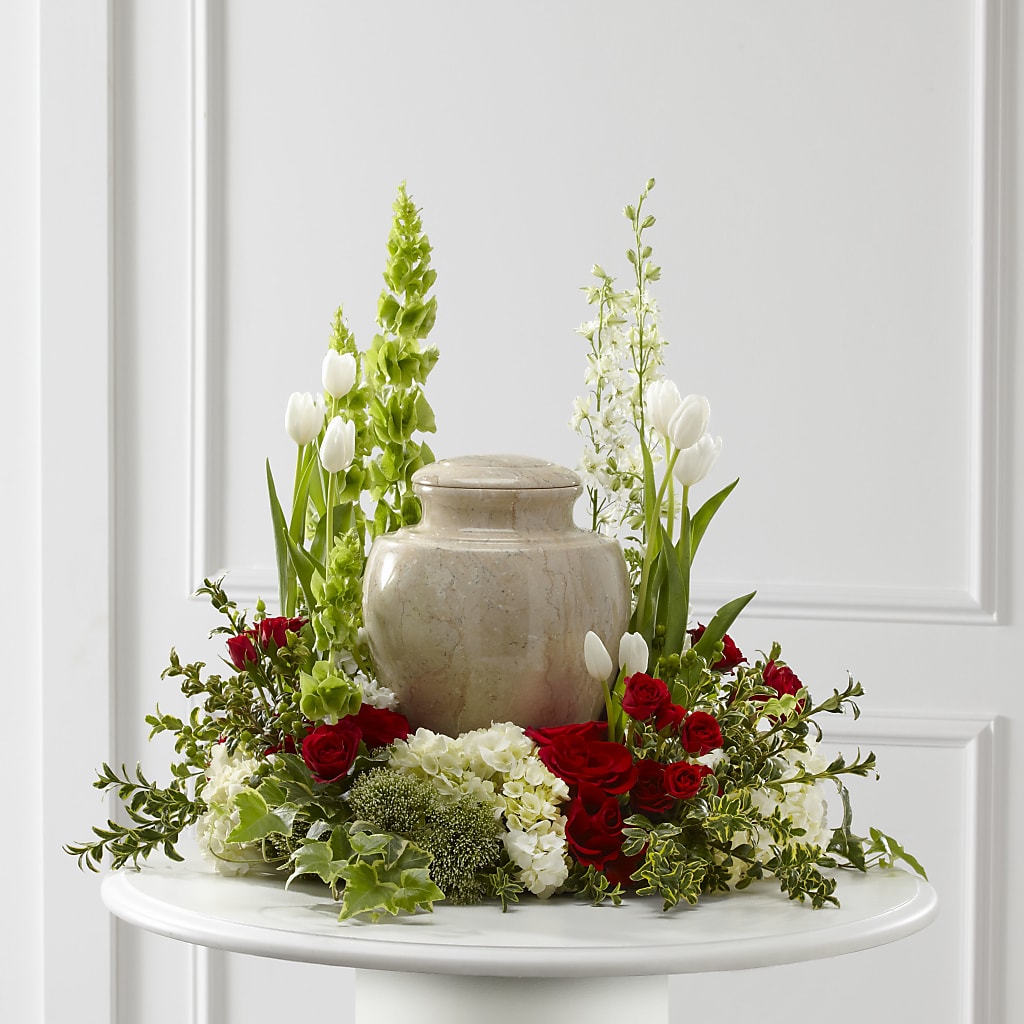 Tears of Comfort Arrangement – CARLOS BLOOMS & EVENTS, Garnerville NY