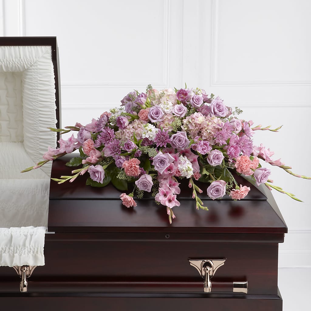 Immorata Casket Spray – CARLOS BLOOMS & EVENTS, Garnerville NY