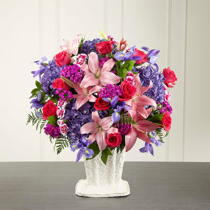 We Fondly Remember Arrangement – CARLOS BLOOMS & EVENTS, Garnerville NY