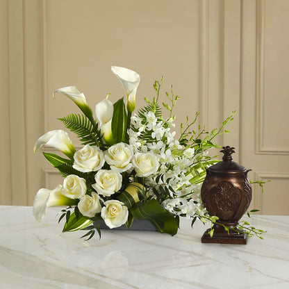 At Peace Arrangement – CARLOS BLOOMS & EVENTS, Garnerville NY