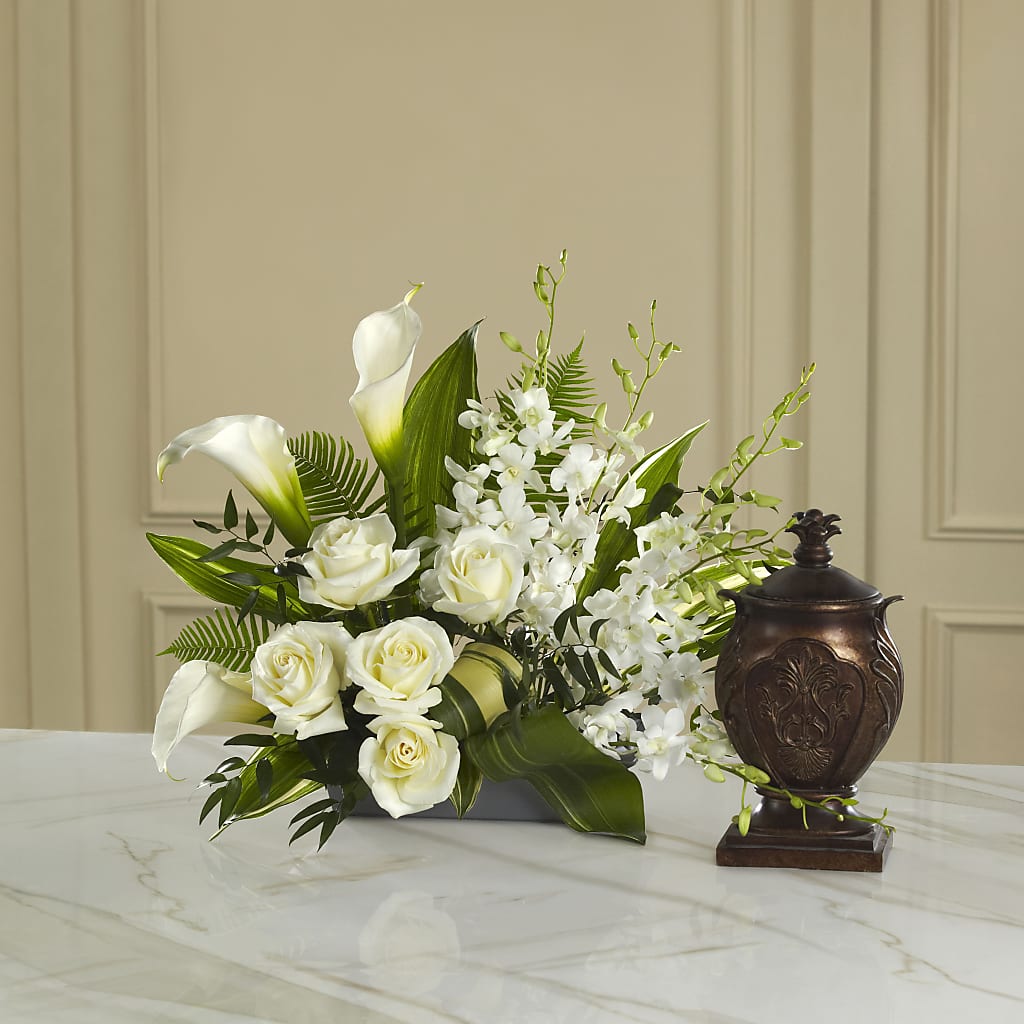 At Peace Arrangement – CARLOS BLOOMS & EVENTS, Garnerville NY