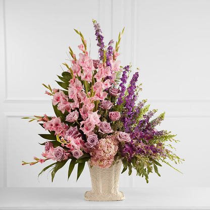 Flowing Garden Arrangement – CARLOS BLOOMS & EVENTS, Garnerville NY