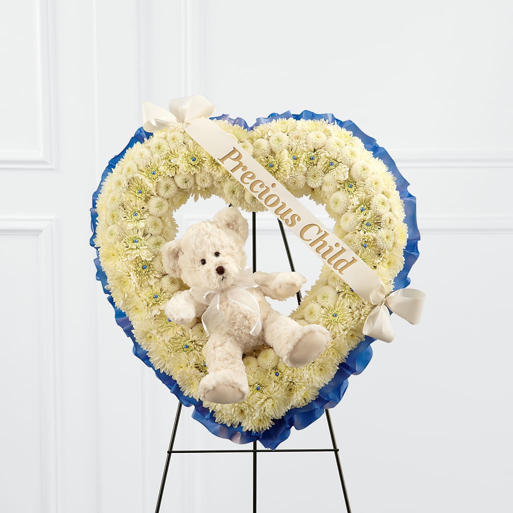 Precious Child Standing Heart – CARLOS BLOOMS & EVENTS, Garnerville NY