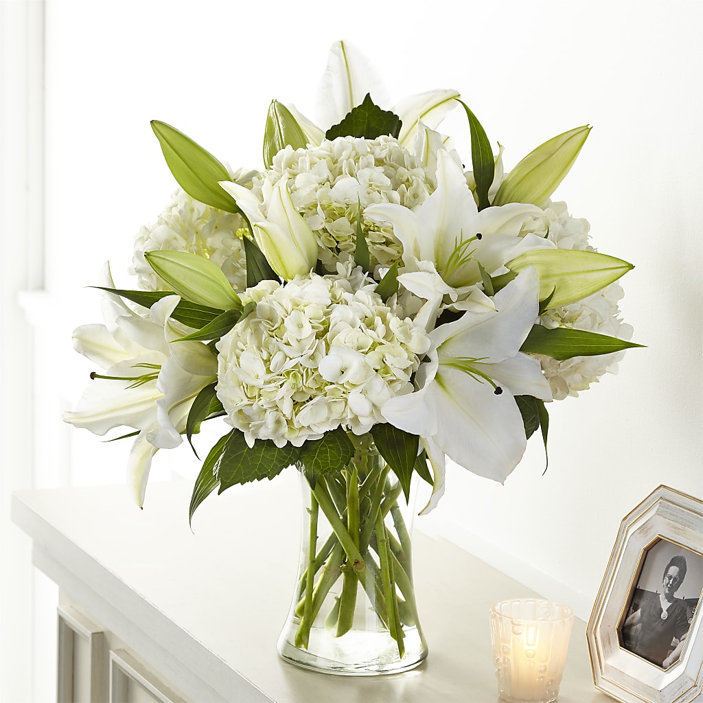 Compassionate Lily Bouquet – CARLOS BLOOMS & EVENTS, Garnerville NY