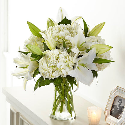 Compassionate Lily Bouquet – CARLOS BLOOMS & EVENTS, Garnerville NY