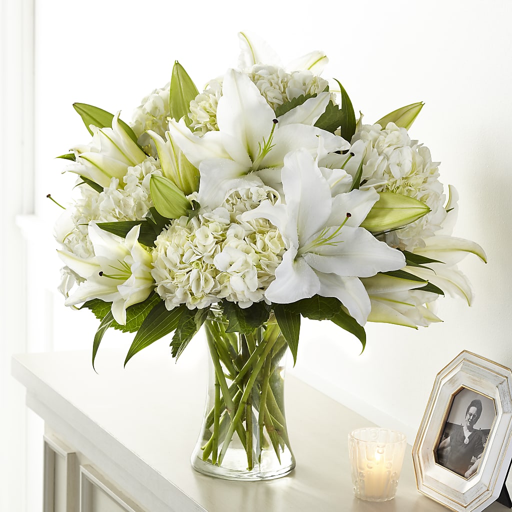 Compassionate Lily Bouquet – CARLOS BLOOMS & EVENTS, Garnerville NY