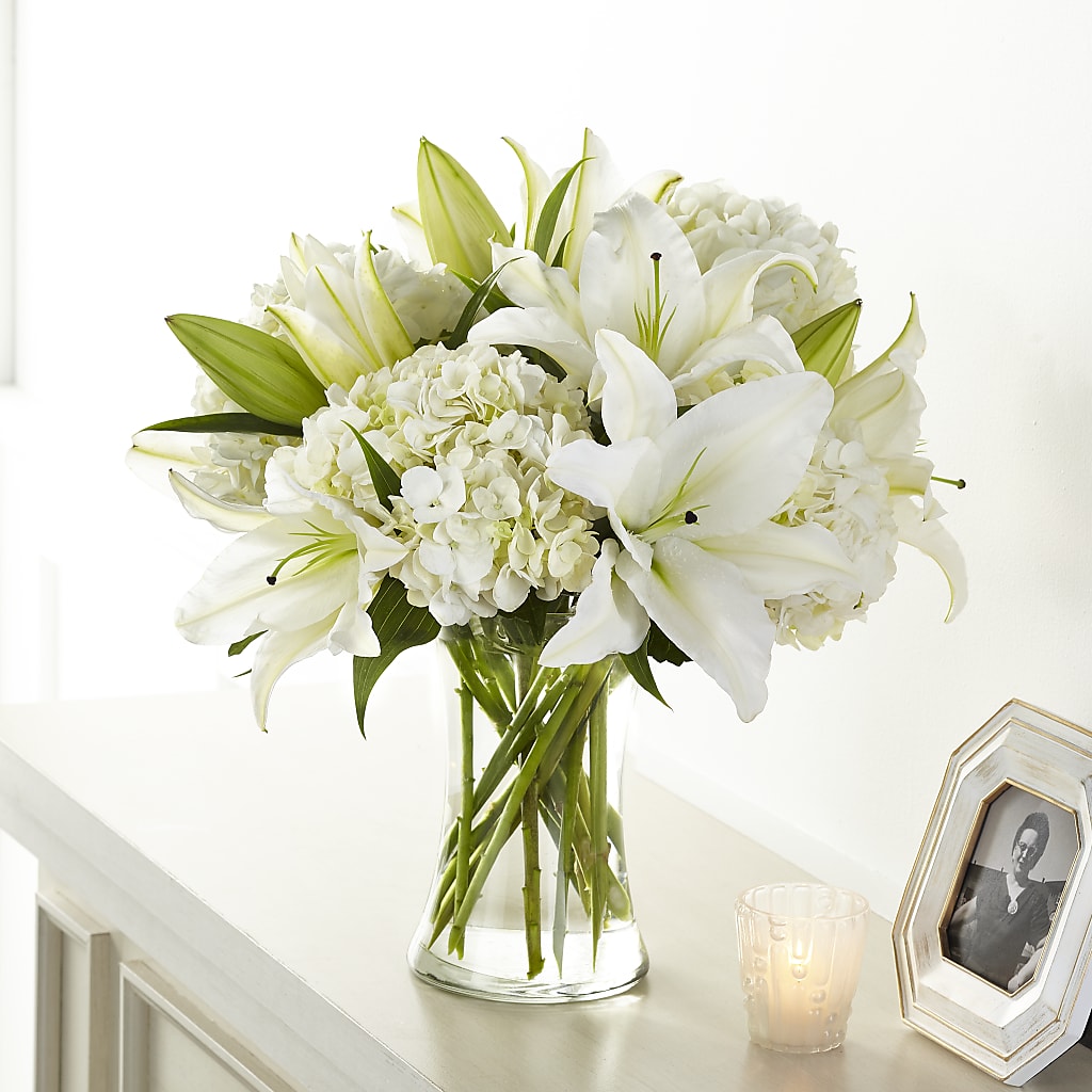 Compassionate Lily Bouquet – CARLOS BLOOMS & EVENTS, Garnerville NY
