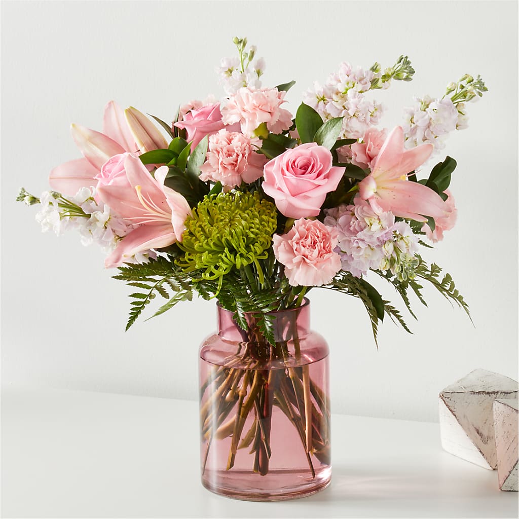 Pretty in Pink Bouquet – CARLOS BLOOMS & EVENTS, Garnerville NY