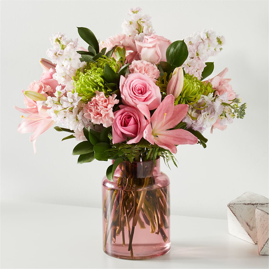 Pretty in Pink Bouquet – CARLOS BLOOMS & EVENTS, Garnerville NY