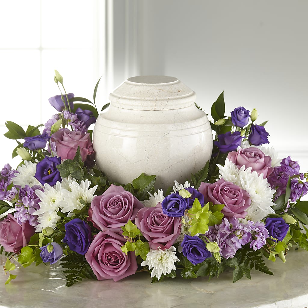 Blooming Sympathy Cremation Adornment – CARLOS BLOOMS & EVENTS, Garnerville NY