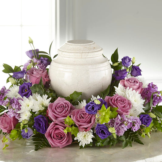 Blooming Sympathy Cremation Adornment – CARLOS BLOOMS & EVENTS, Garnerville NY