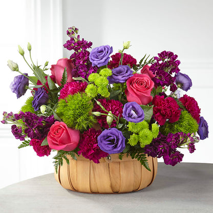 Serene Sanctuary Basket – CARLOS BLOOMS & EVENTS, Garnerville NY