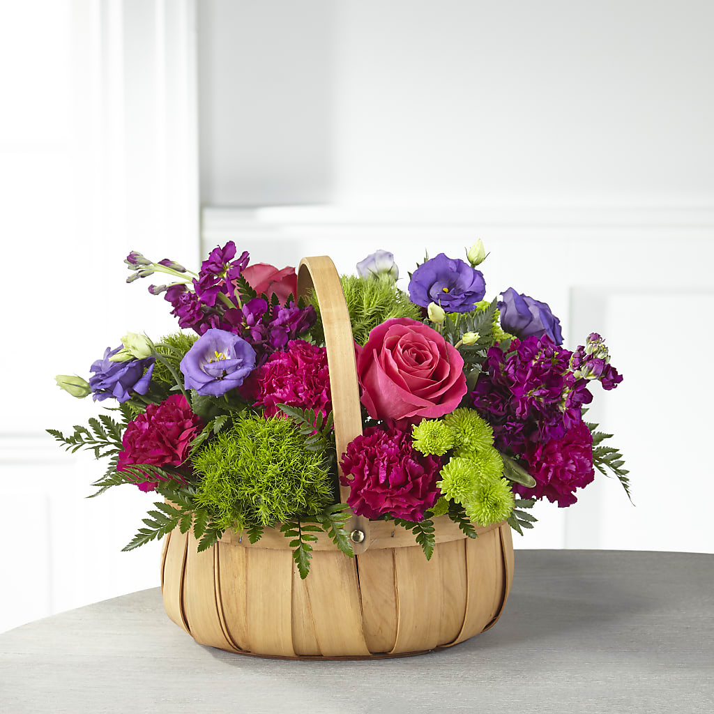 Serene Sanctuary Basket – CARLOS BLOOMS & EVENTS, Garnerville NY