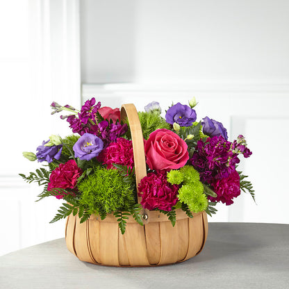 Serene Sanctuary Basket – CARLOS BLOOMS & EVENTS, Garnerville NY
