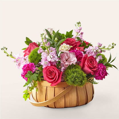 Radiance in Bloom Basket – CARLOS BLOOMS & EVENTS, Garnerville NY