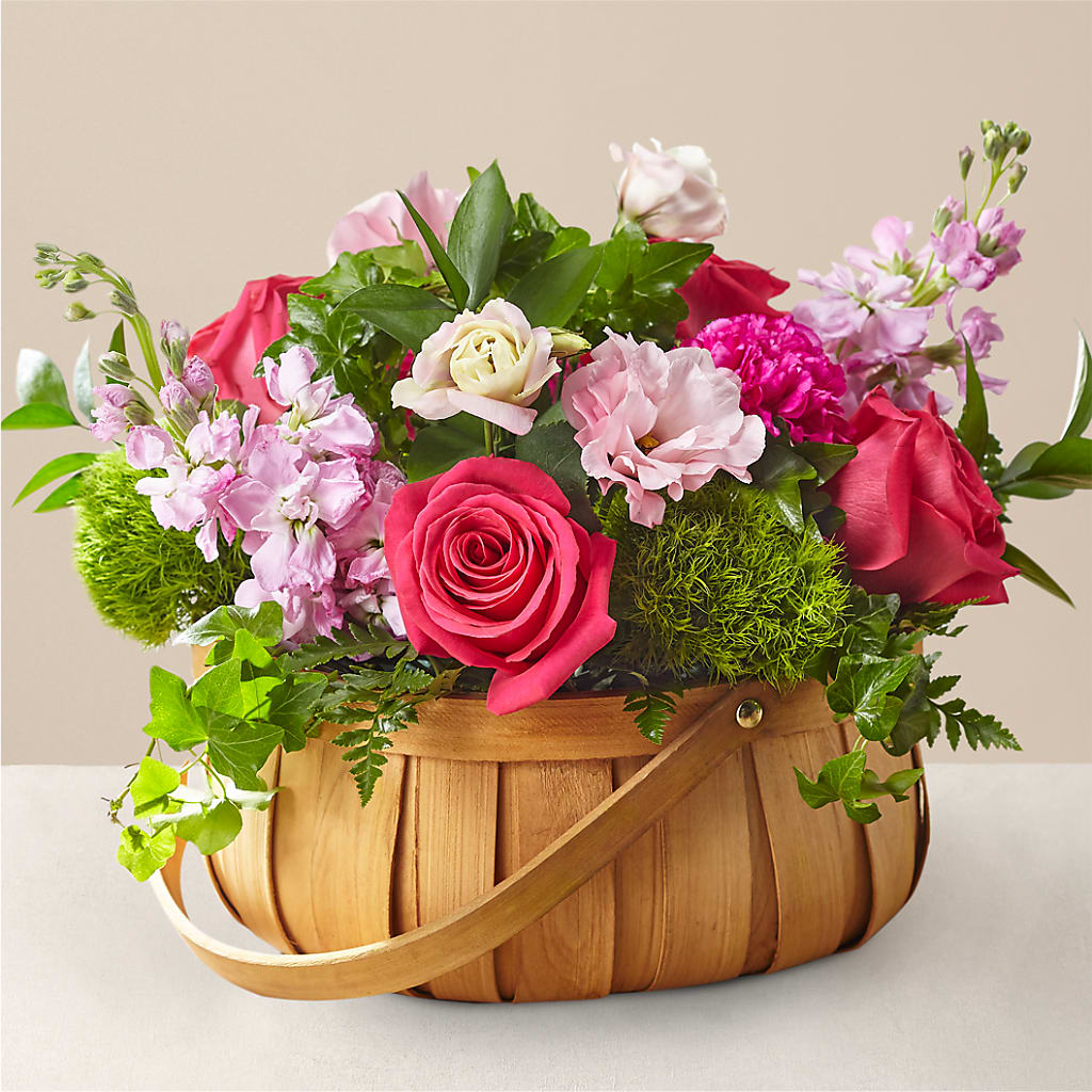 Radiance in Bloom Basket – CARLOS BLOOMS & EVENTS, Garnerville NY