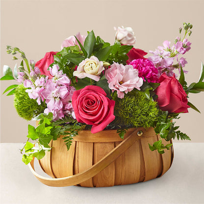 Radiance in Bloom Basket – CARLOS BLOOMS & EVENTS, Garnerville NY
