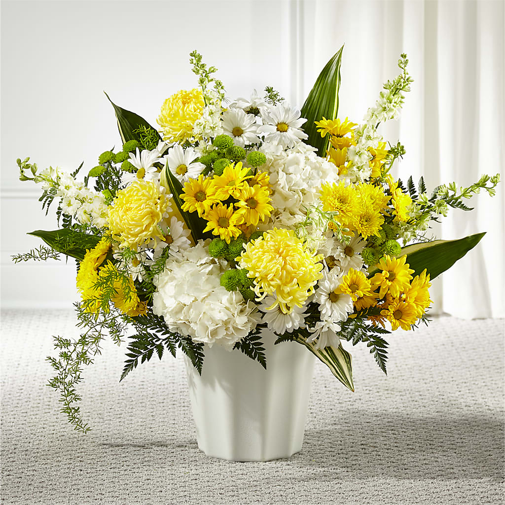 Unity & Grace Floor Basket – CARLOS BLOOMS & EVENTS, Garnerville NY
