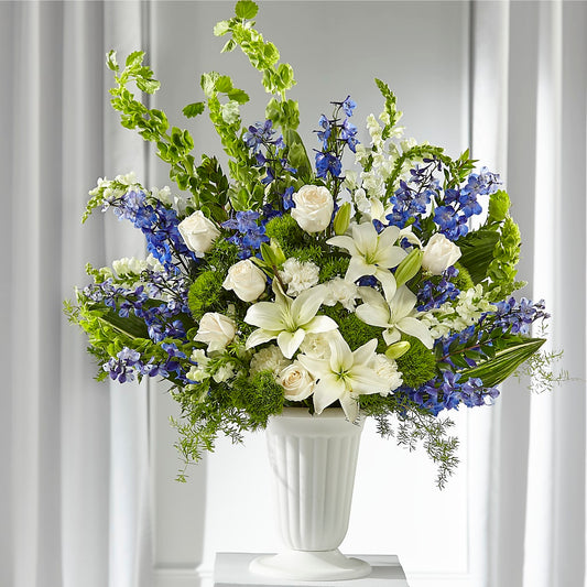 Heartfelt Hope Arrangement – CARLOS BLOOMS & EVENTS, Garnerville NY