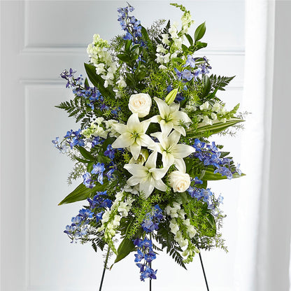 Faithful Friend Standing Spray – CARLOS BLOOMS & EVENTS, Garnerville NY