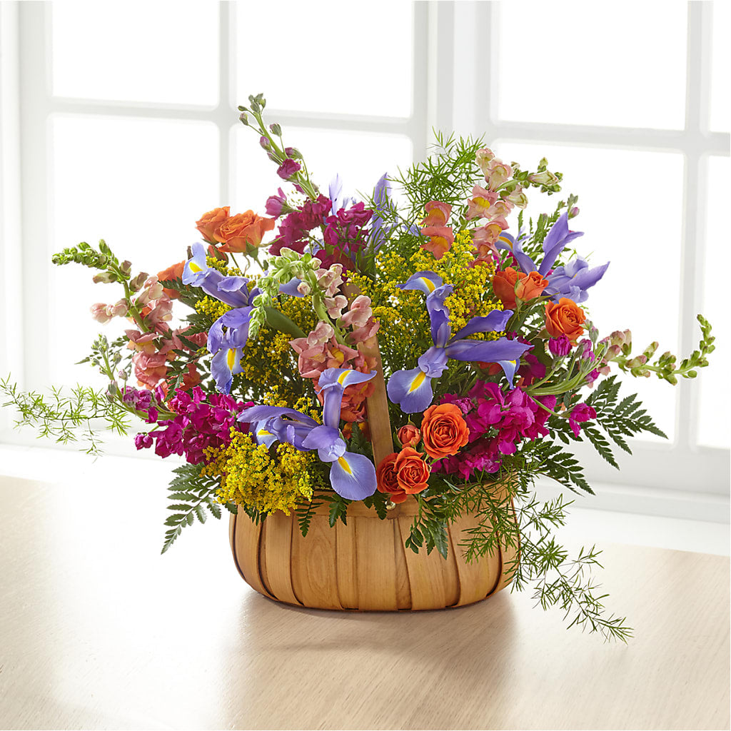 Garden of Life Basket – CARLOS BLOOMS & EVENTS, Garnerville NY