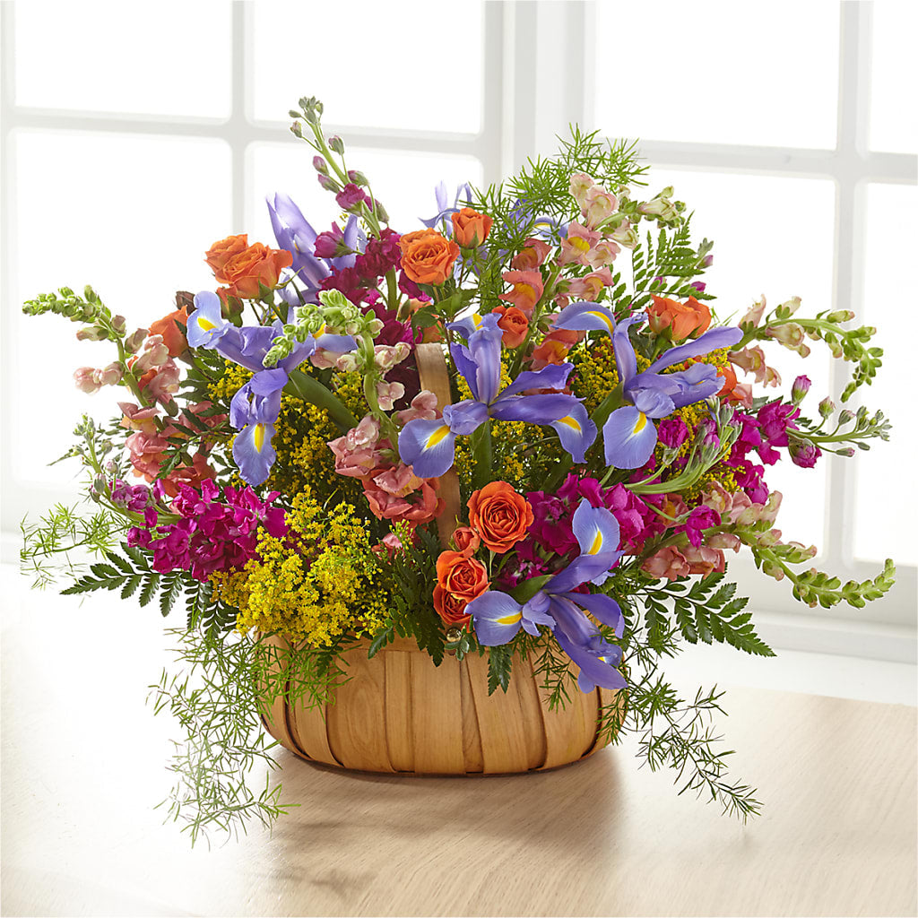 Garden of Life Basket – CARLOS BLOOMS & EVENTS, Garnerville NY