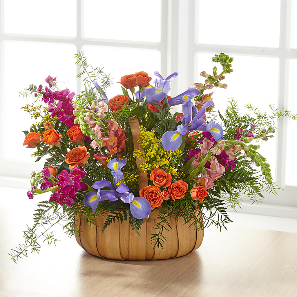 Garden of Life Basket – CARLOS BLOOMS & EVENTS, Garnerville NY