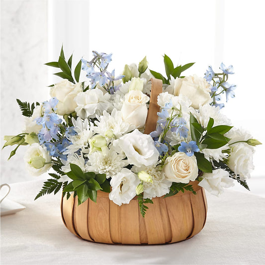 Sincerely Heartfelt Basket – CARLOS BLOOMS & EVENTS, Garnerville NY