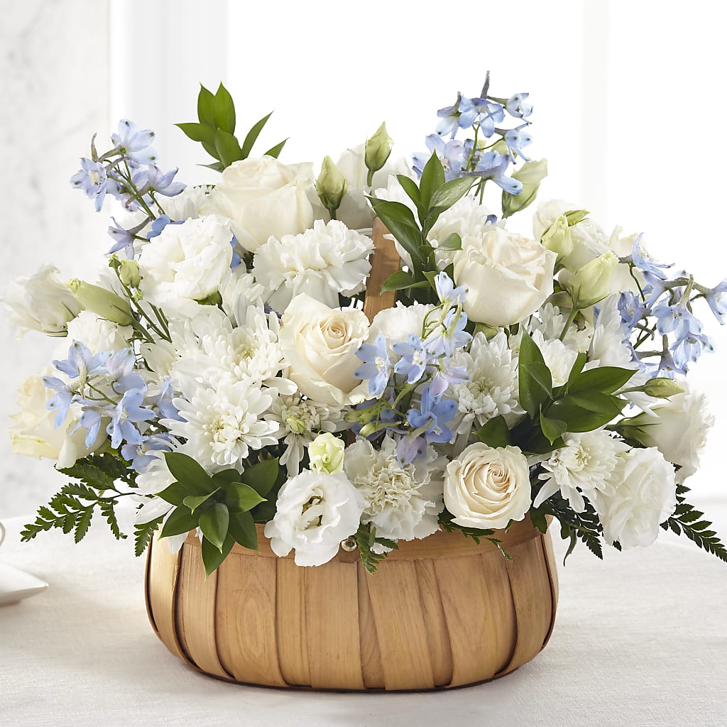 Sincerely Heartfelt Basket – CARLOS BLOOMS & EVENTS, Garnerville NY