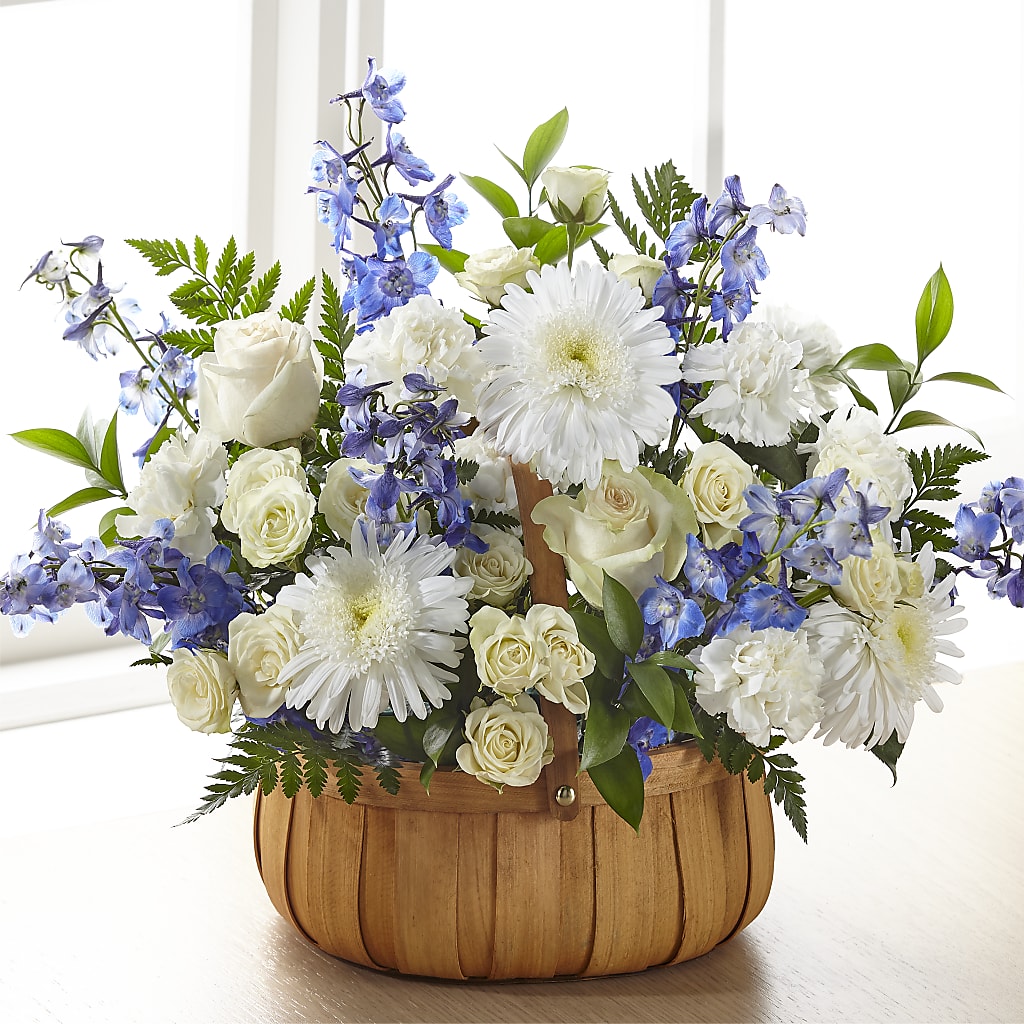 Harmony & Grace Basket – CARLOS BLOOMS & EVENTS, Garnerville NY