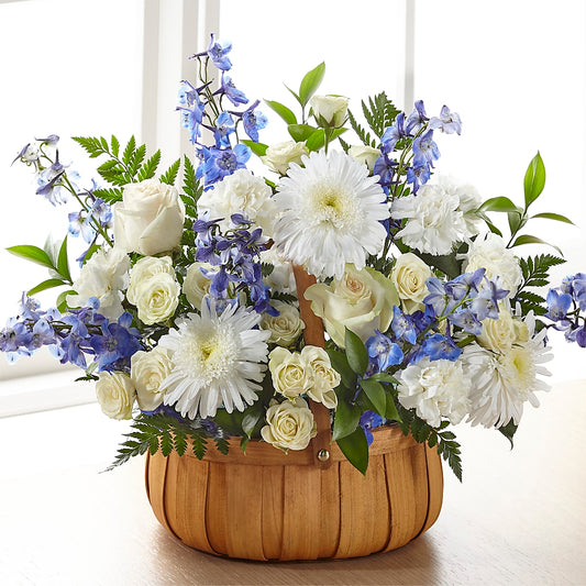 Harmony & Grace Basket – CARLOS BLOOMS & EVENTS, Garnerville NY