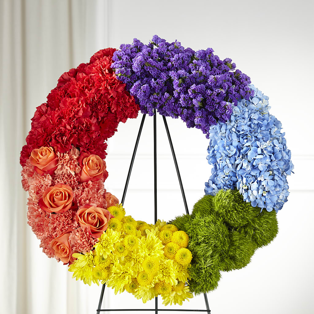 Circle of Love Wreath – CARLOS BLOOMS & EVENTS, Garnerville NY