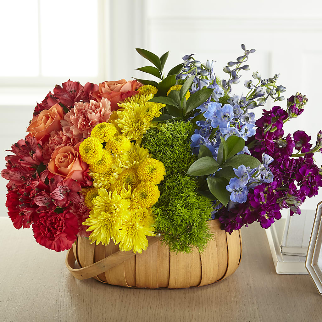 Prideful Basket – CARLOS BLOOMS & EVENTS, Garnerville NY
