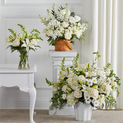 Sincerest Condolences Bundles – CARLOS BLOOMS & EVENTS, Garnerville NY