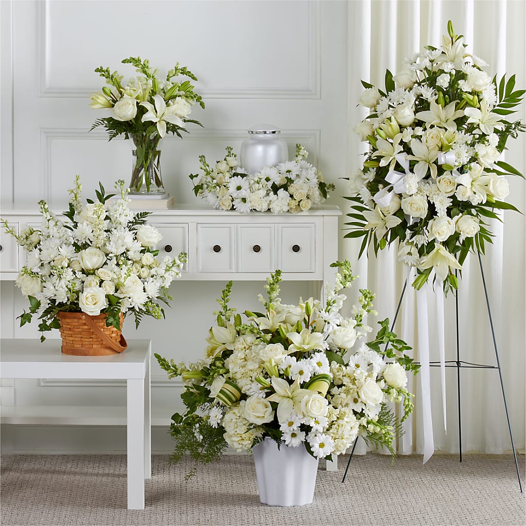 Sincerest Condolences Bundles – CARLOS BLOOMS & EVENTS, Garnerville NY