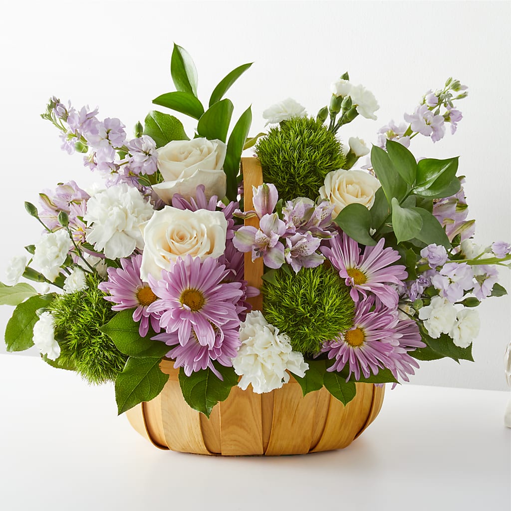 Peace & Love Basket – CARLOS BLOOMS & EVENTS, Garnerville NY