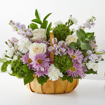 Peace & Love Basket – CARLOS BLOOMS & EVENTS, Garnerville NY