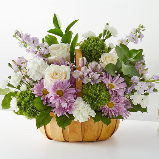 Peace & Love Basket – CARLOS BLOOMS & EVENTS, Garnerville NY