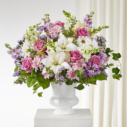 Remarkable Life Urn Arrangement – CARLOS BLOOMS & EVENTS, Garnerville NY