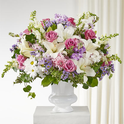 Remarkable Life Urn Arrangement – CARLOS BLOOMS & EVENTS, Garnerville NY