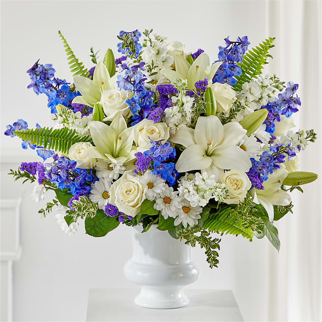 Expressions of Hope Urn Arrangement – CARLOS BLOOMS & EVENTS, Garnerville NY
