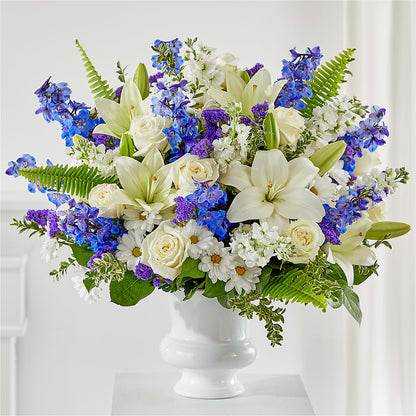 Expressions of Hope Urn Arrangement – CARLOS BLOOMS & EVENTS, Garnerville NY
