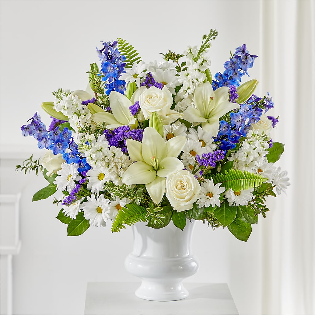 Expressions of Hope Urn Arrangement – CARLOS BLOOMS & EVENTS, Garnerville NY
