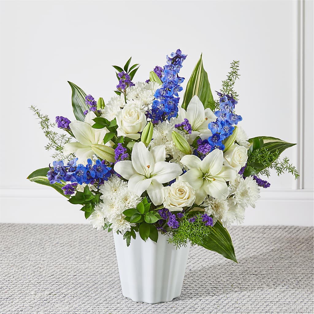 Take Comfort Floor Basket – CARLOS BLOOMS & EVENTS, Garnerville NY
