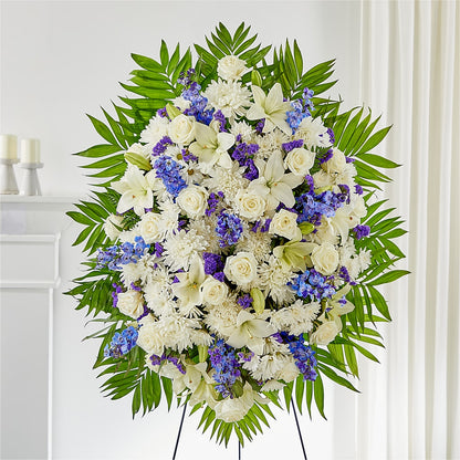 At Rest Standing Spray – CARLOS BLOOMS & EVENTS, Garnerville NY