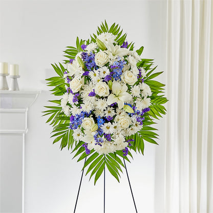 At Rest Standing Spray – CARLOS BLOOMS & EVENTS, Garnerville NY