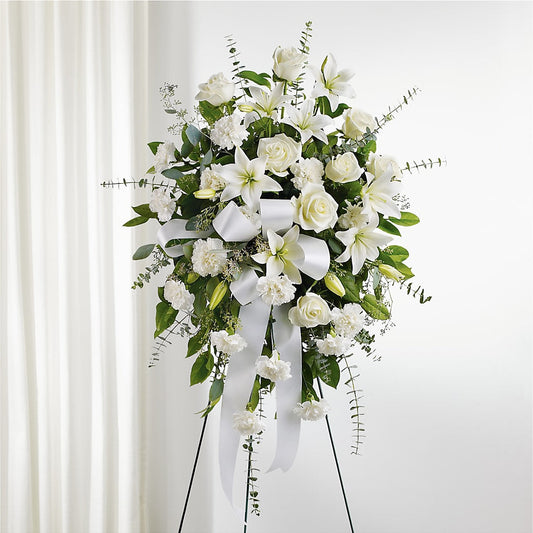 With Care Standing Spray – CARLOS BLOOMS & EVENTS, Garnerville NY